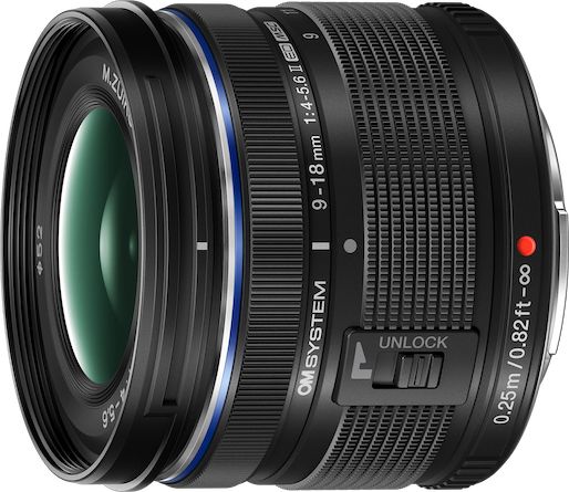 M.Zuiko Digital ED 9-18mm F4.0-5.6 II | Find a Lens | Micro Four