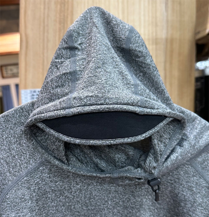 25 メンズ 長袖 ラッシュガード フード付き UPF50+ FCS ESSENTIAL