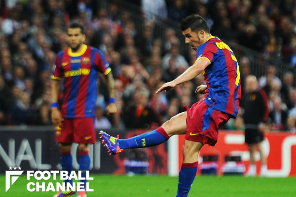 現役引退を表明したダビド・ビジャの超絶美技を見よ！バルサをCL優勝へ