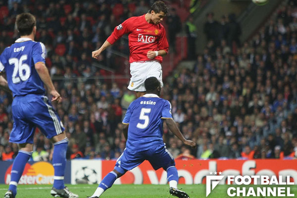 超人ヘディング弾話題のC・ロナウド、CL決勝でも“舞っていた”。マンU