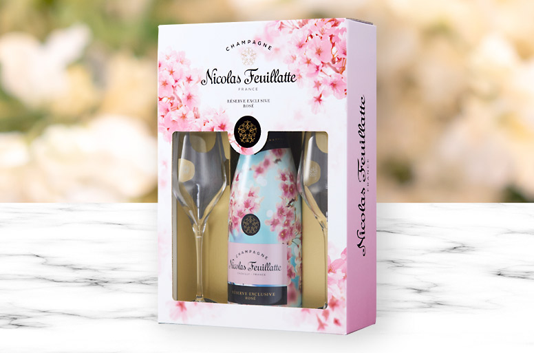 ニコラ・フィアット グラスセット｜誕生日・結婚祝いに贈るシャンパン