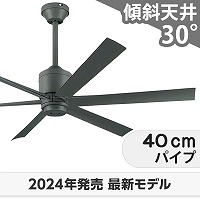 即日発送 大風量 傾斜対応 軽量 オーデリック製シーリングファン