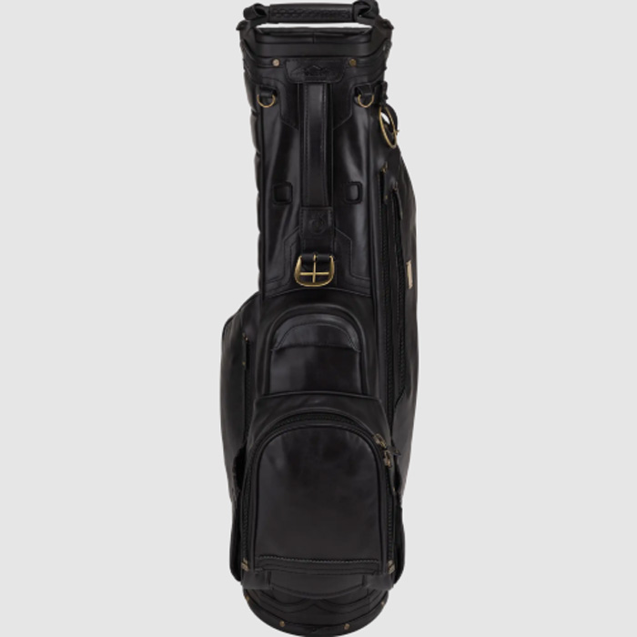 Sun Mountain Legacy Leather Stand Bag - Black - ゴルフ(GOLF