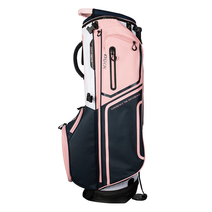 XXIO Lady Stand Bag-White/Navy/Pink - ゴルフ(GOLF) - ゴルフ用品