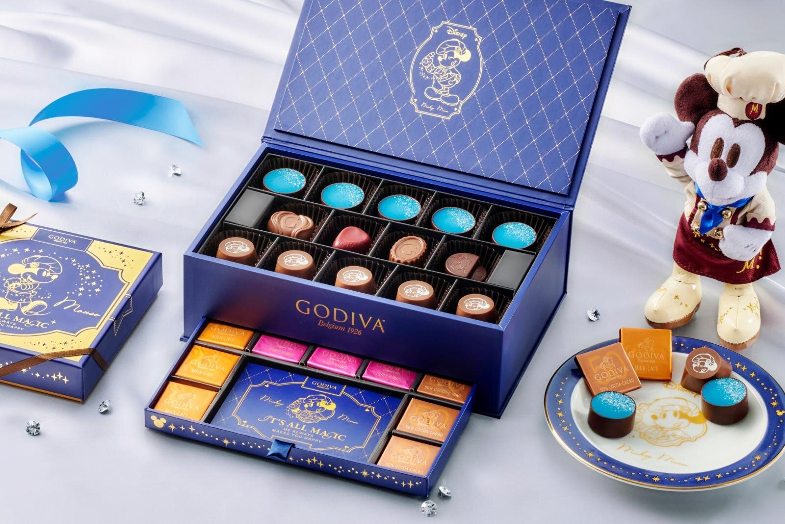 ゴディバ“ショコラティエ風”ミッキーマウスの26年バレンタインチョコ