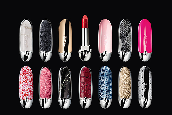 ゲランのリップ「ルージュ ジェ」新発売 - 15種のケース×新色30色で
