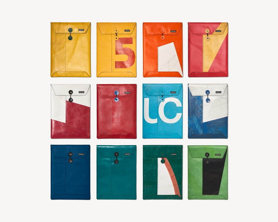 フライターグの新作ラップトップスリーブ、PC・タブレットを収納できる