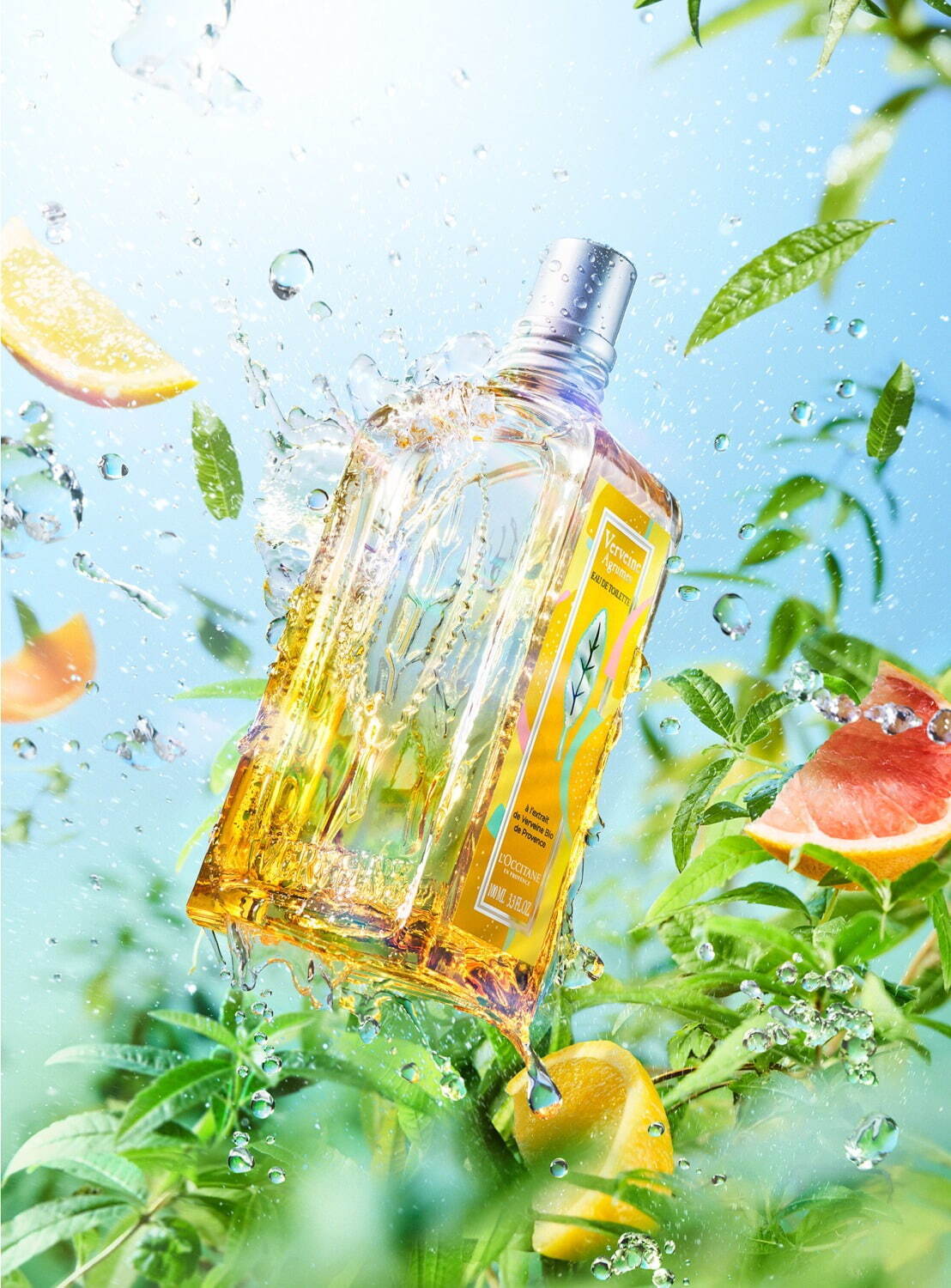 ロクシタン“爽やか”シトラスヴァーベナ香るオードトワレ、レモンジュレ