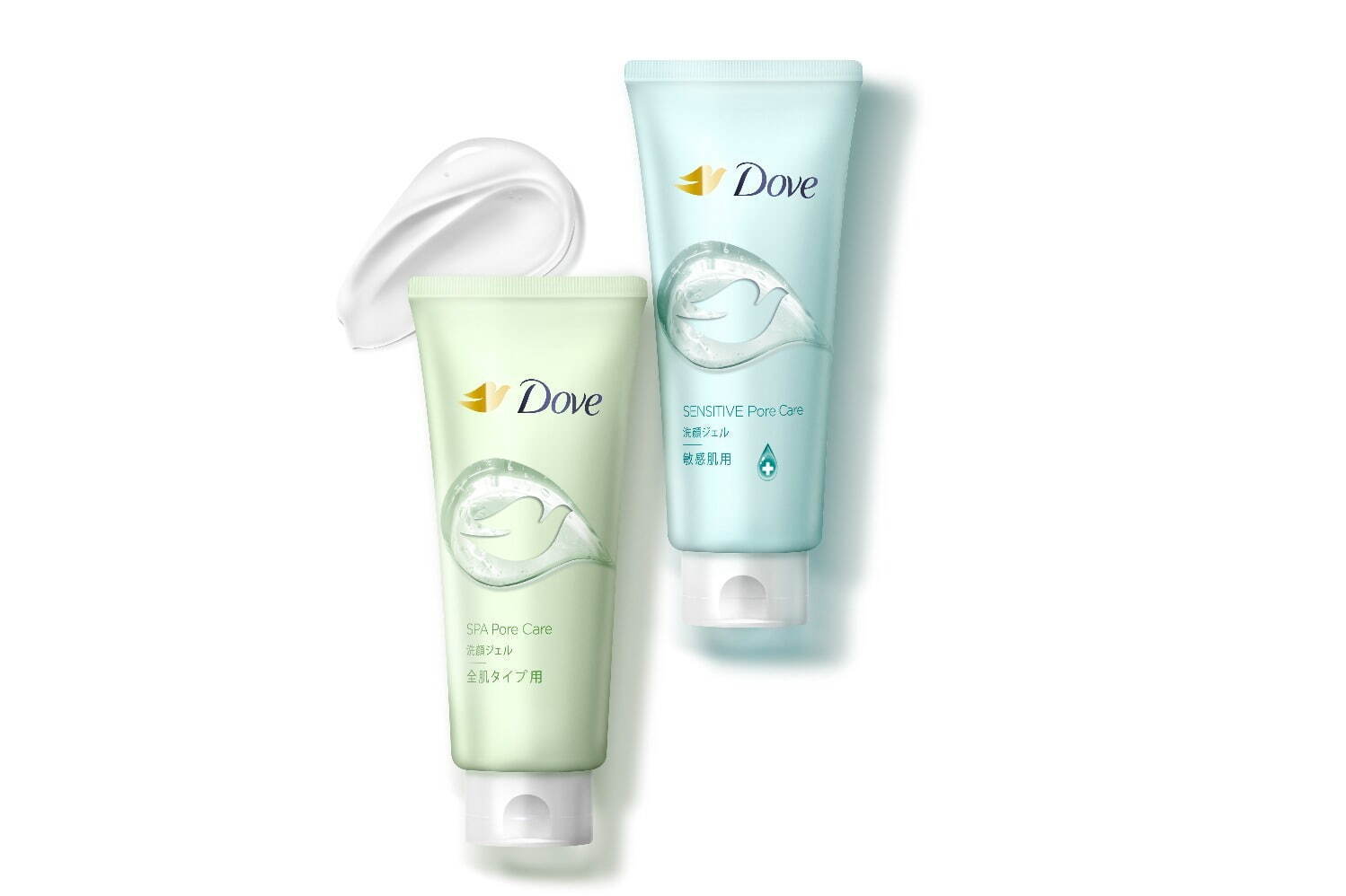 ダヴの新洗顔ジェル＆クレンジングバーム、“集中毛穴ケア”で潤い