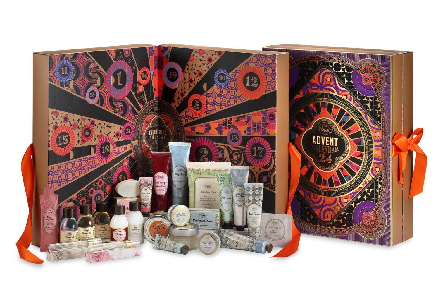 SABONの2021年クリスマスコフレ「アドベントカレンダー」人気ボディ