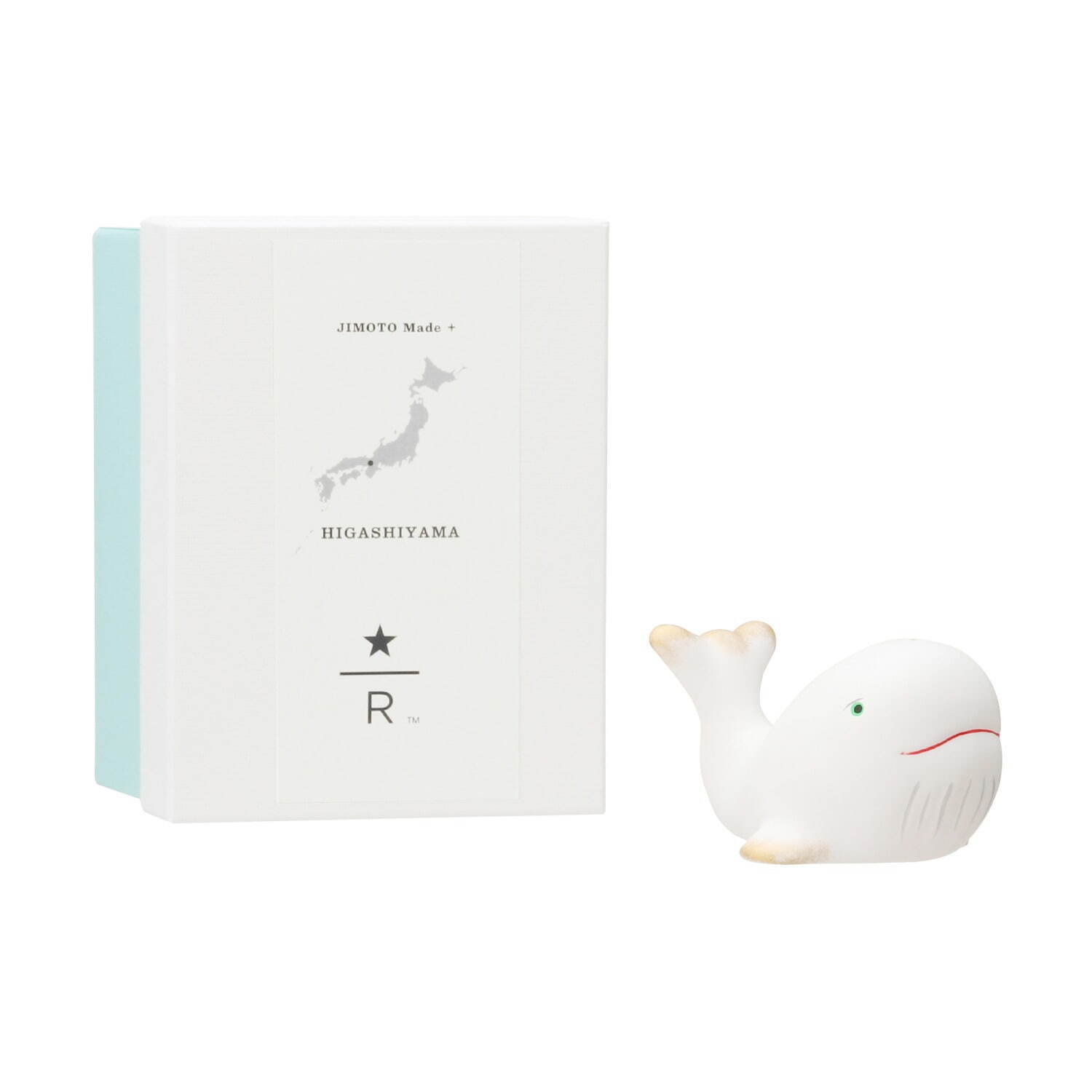 スターバックス×京都・島田耕園人形工房の御所人形、人魚やうさぎの