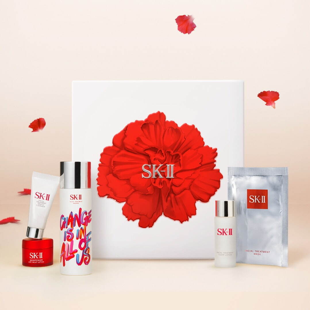 SK-II母の日限定キット「ピテラエッセンス」現品＆保湿マスクを