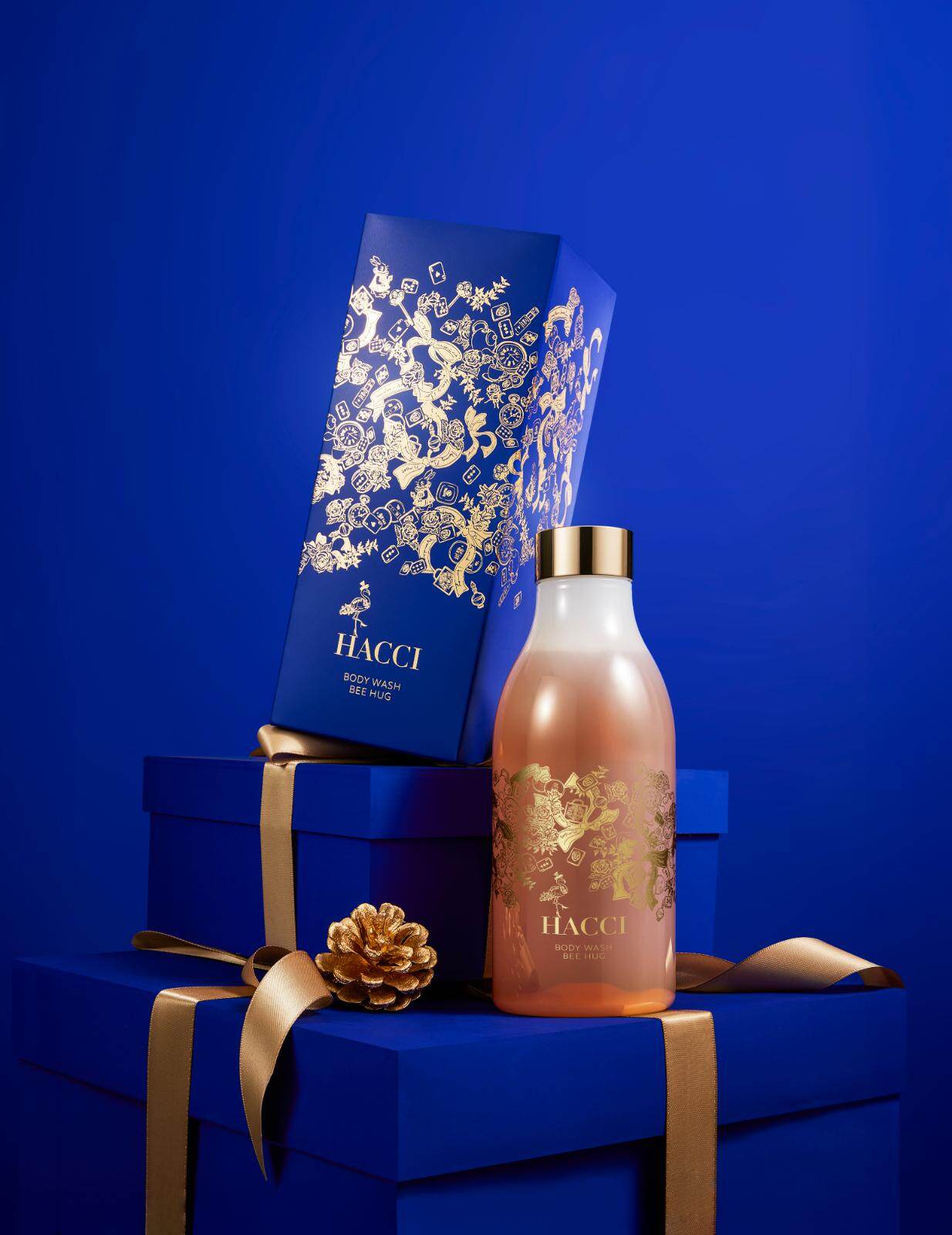 HACCI25年クリスマスコスメ“限定ハニージャスミン香る”はちみつボディ