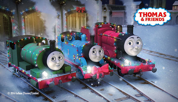 きかんしゃトーマスのウインターイベントを横浜で - トーマスの巨大