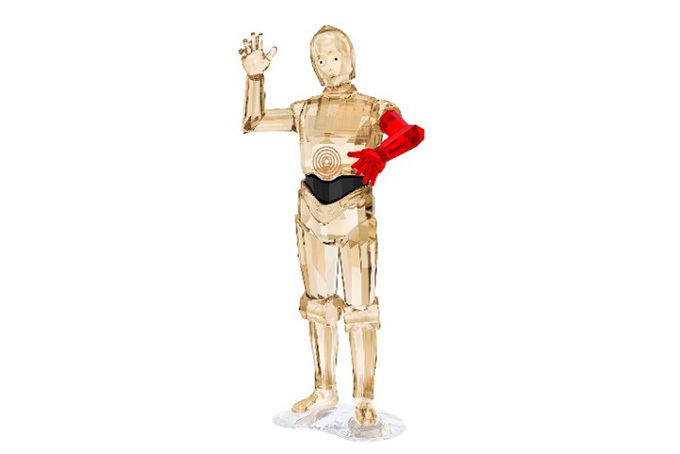 スワロフスキー、『スター・ウォーズ』よりC-3PO・R2-D2・BB-8の