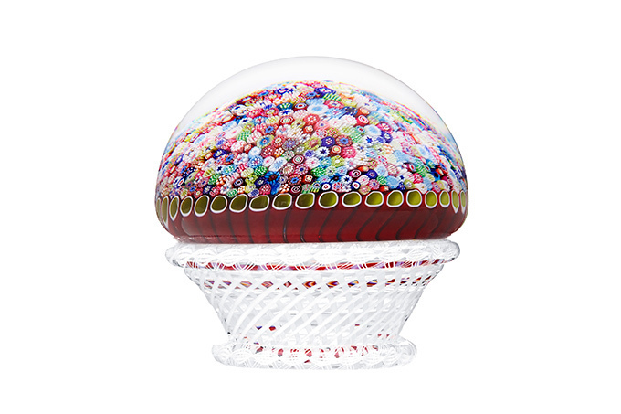 エルメス銀座店で「サンルイ ペーパーウェイト展2017」クリスタル細工