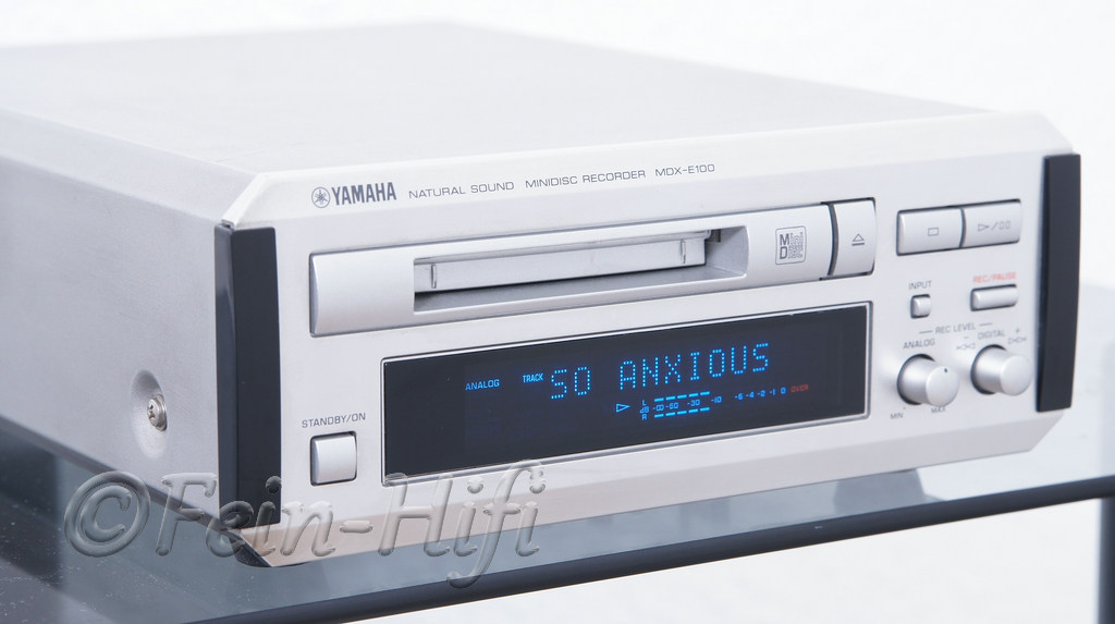 Yamaha MDX-E100 MD MiniDisc Recorder Pianocraft
