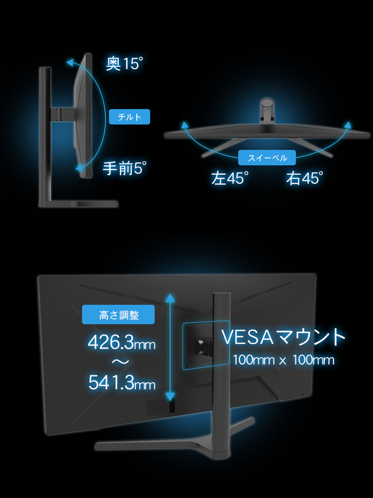 IRIE 34インチ ウルトラワイド ゲーミングモニター FFF-LD34U1 | FFF