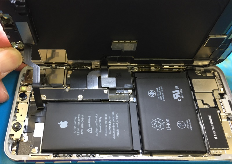 iPhoneXS(A2098)他店舗で修理不可と判断された起動しない端末の復旧