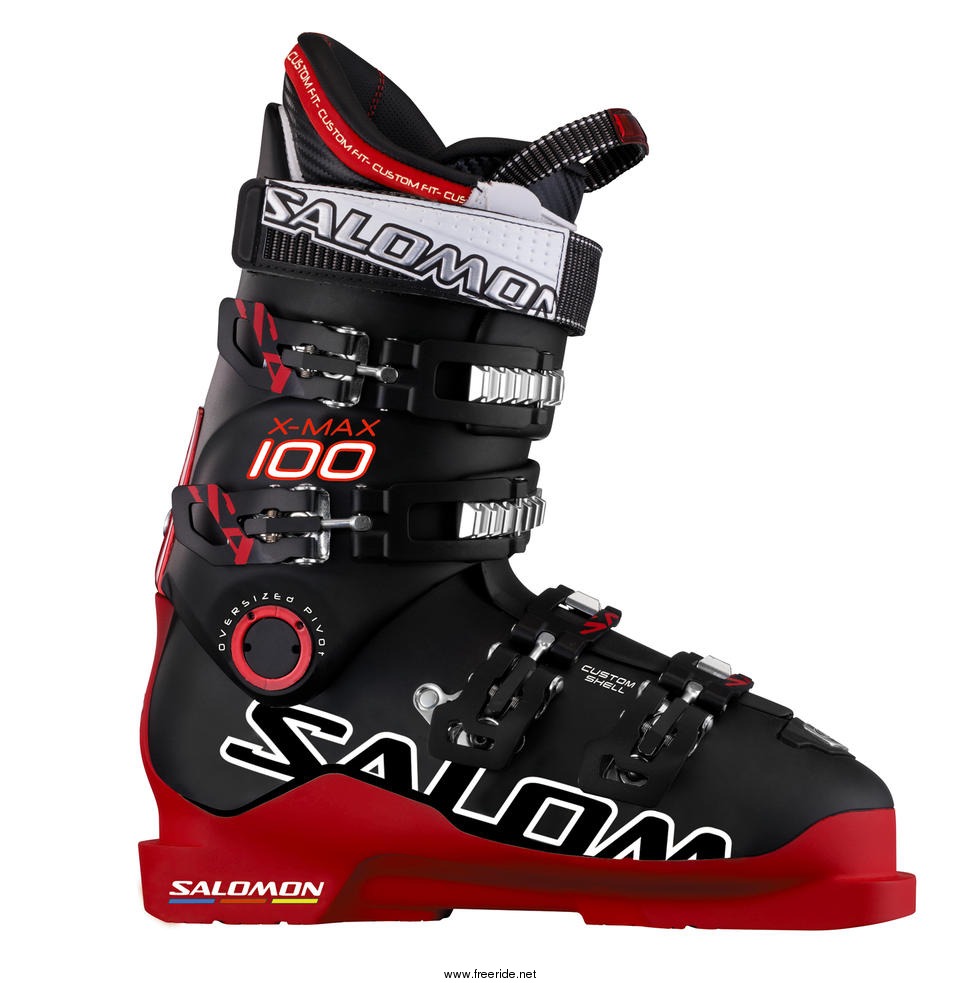 Salomon X MAX 100 Svart/Röd review - Freeride