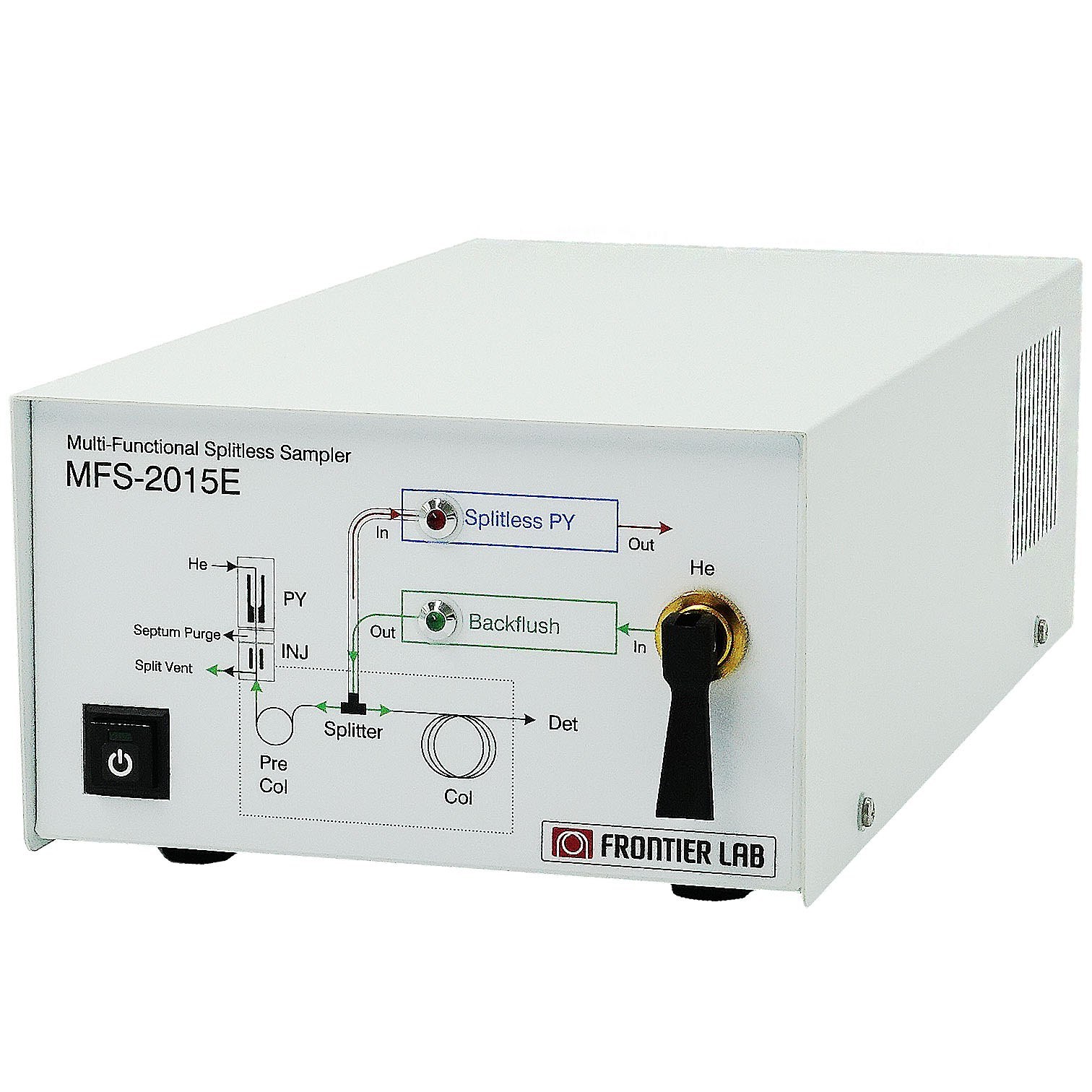 多機能スプリットレス・サンプラー（MFS-2015E） | 熱分解総合解析