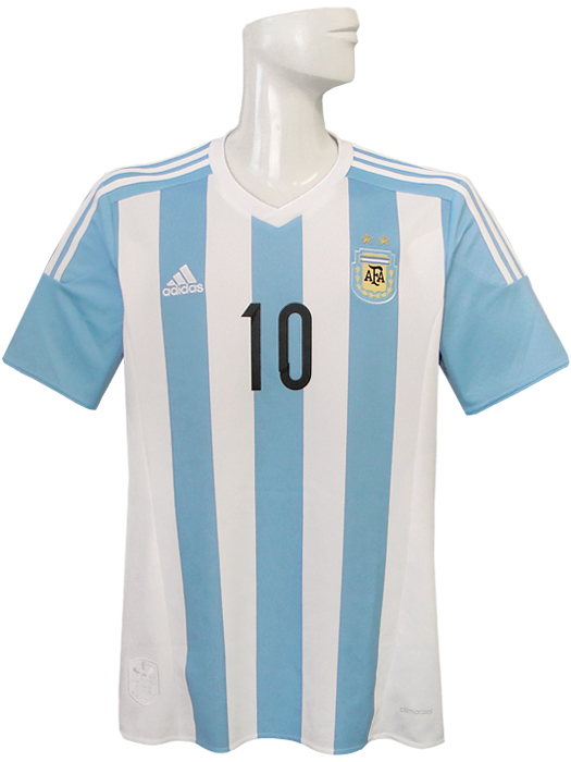 アディダス) adidas/15/16アルゼンチン代表/ホーム/半袖/メッシ/APO04
