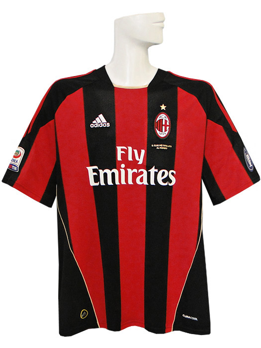 限定再入荷*(アディダス) adidas/10/11ACミラン/ホーム/半袖/セリエ+