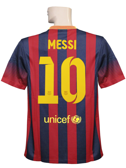 ナイキ) NIKE/13/14バルセロナ/ホーム/半袖/メッシ/532822-413