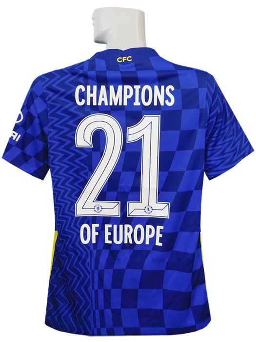 限定入荷***(ナイキ) NIKE/21/22チェルシー/ホーム/半袖/20/21UCL優勝