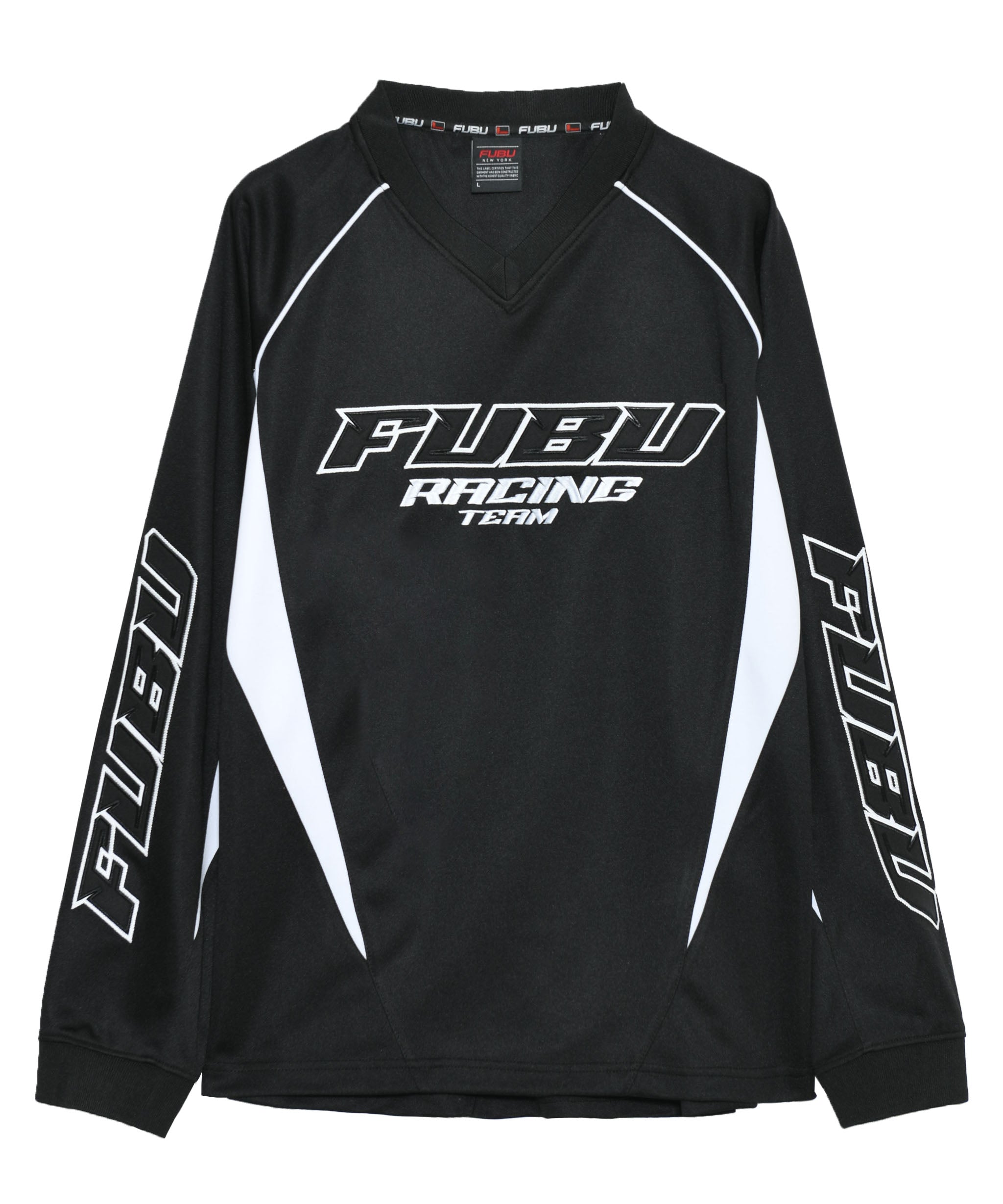 FUBU フブ トップス レーシングシャツ ゲームシャツ。FUBUはアメリカの