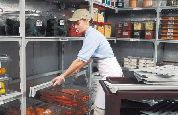 カムシェルビング｜錆・腐食の心配がなく、水洗いができるNSF基準に