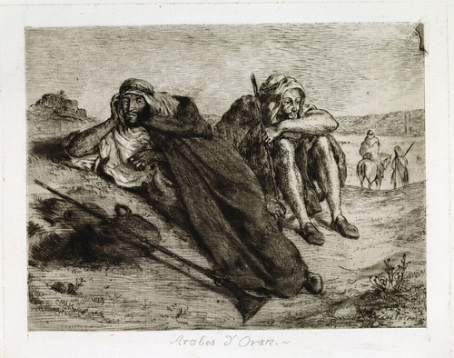 オランのアラブ人 | ウジェーヌ・ドラクロワ | 収蔵品詳細 | 作品を