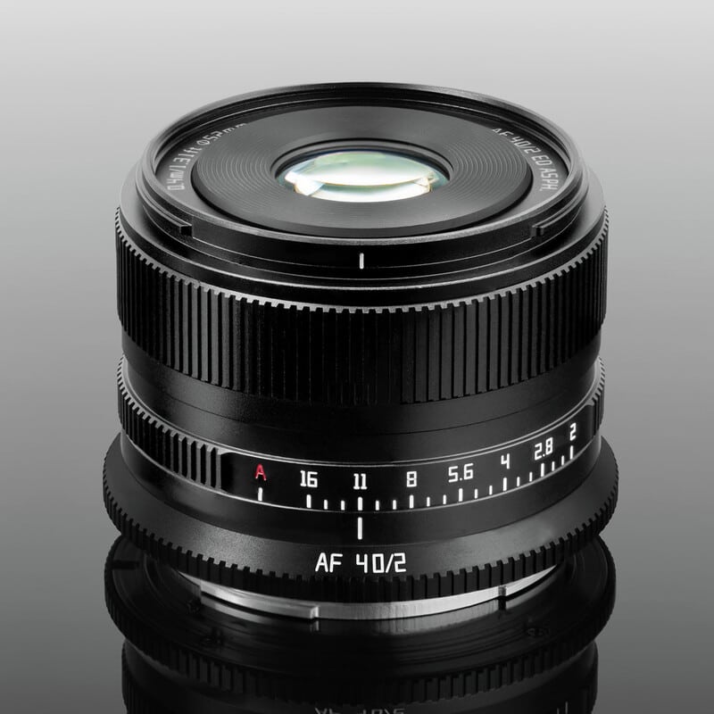 銘匠光学 TTArtisan AF 40mm f/2 ニコンZマウント ブラック TT-40F2AF