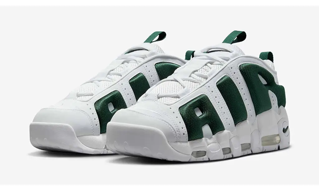 2025年 7/16 発売】NIKE AIR MORE UPTEMPO LOW “White/Fir” (ナイキ