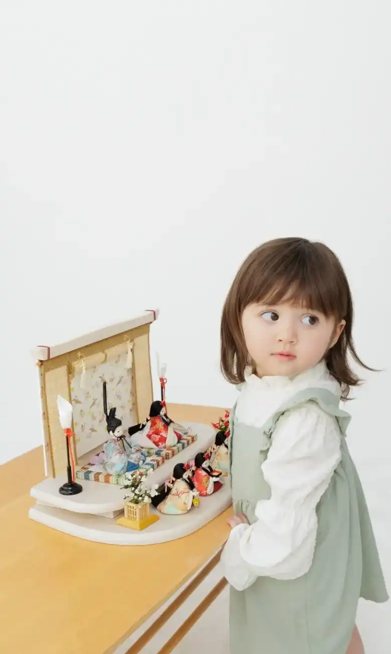 ふらここ雛人形の通販 | コンパクトな可愛い赤ちゃん顔のひな人形