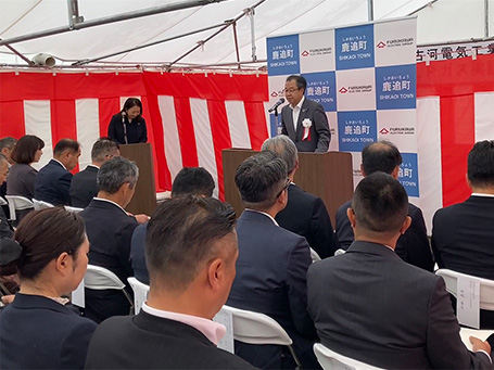 北海道鹿追町でグリーンLPガス実証プラント起工式を開催｜2024