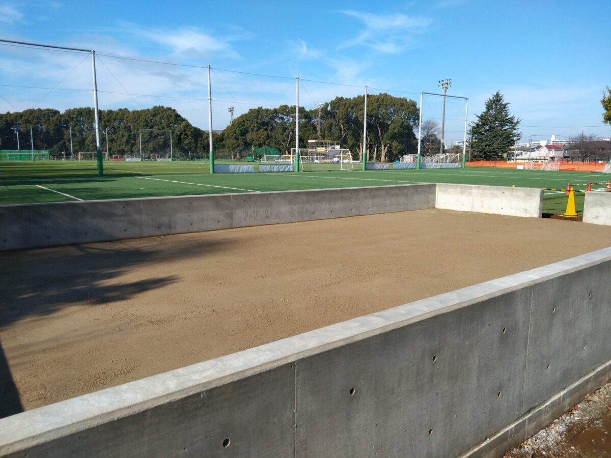 柏レイソルスタジアム内にストリートサッカー専用のミニコート誕生