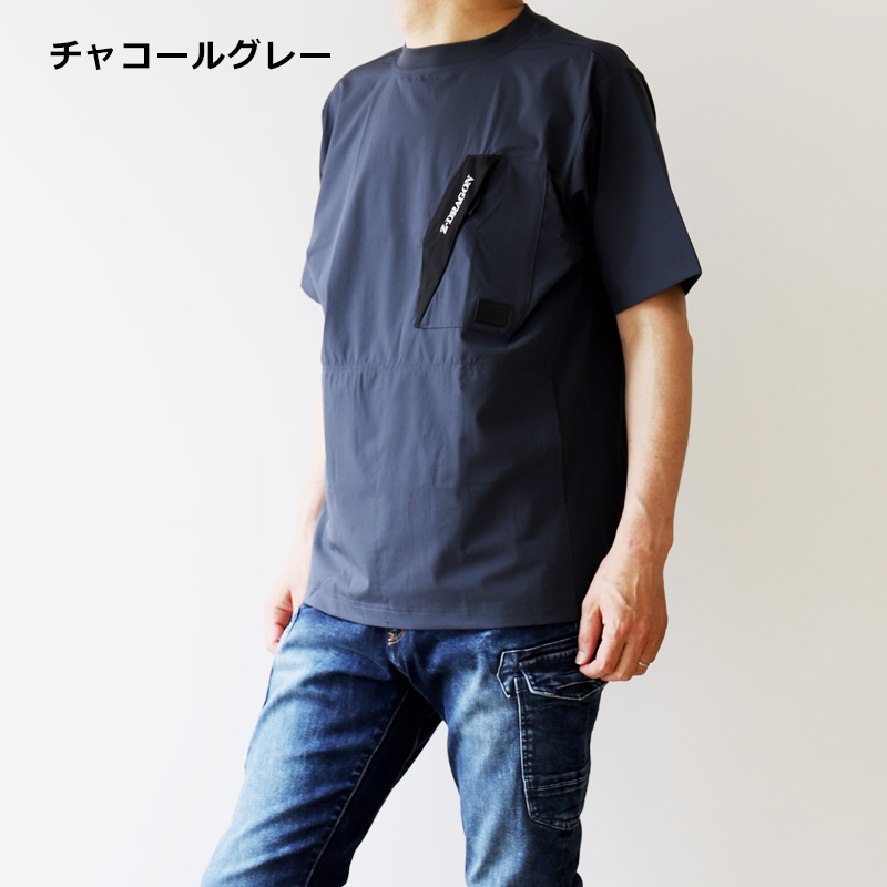 Z-DRAGON 【吸汗速乾×接触冷感】 ストレッチ半袖Tシャツ 75184 商品
