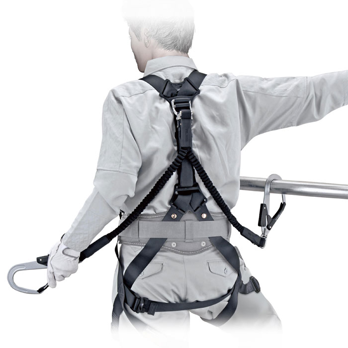 新規格】【墜落制止用器具】 タジマ ハーネスGS蛇腹 ダブルL2セット