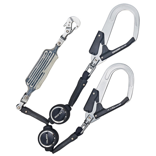 新規格】【墜落制止用器具】 タジマ ハーネス用ランヤード 【巻取式