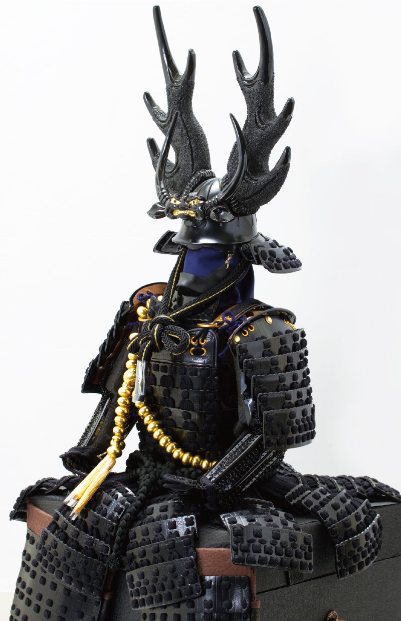 2281本多忠勝公鎧（前立獅噛、脇立鹿角牛皮仕立） | 戦国武将鎧兜