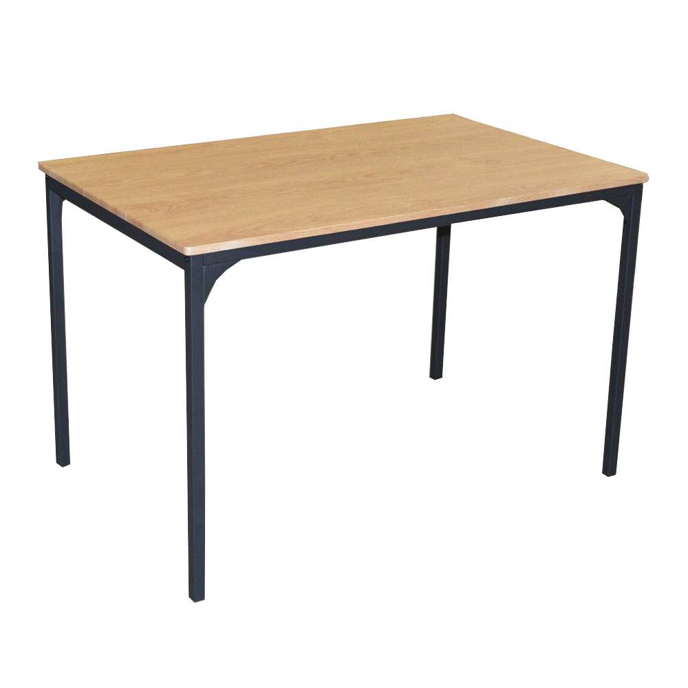 LIFELEX 4人掛け用テーブル＆ チェア5点セット OAK／BK2個口