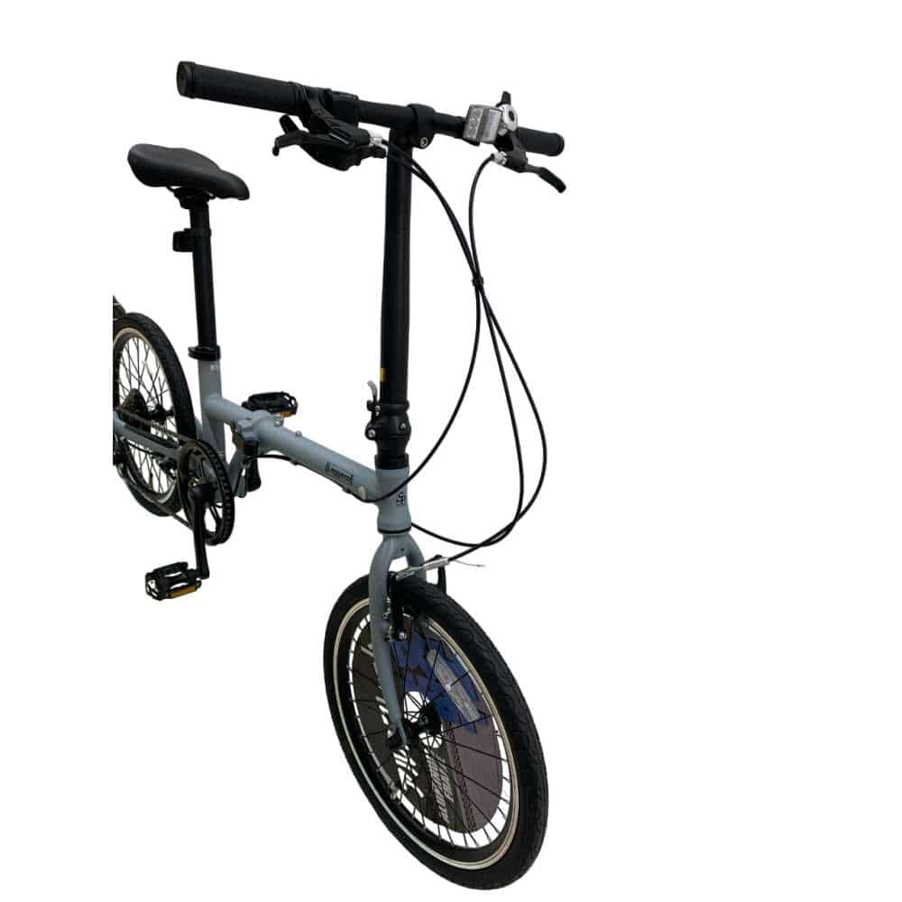 SOUTHERNPORT 20型アルミ折りたたみ自転車 外装7段 グレー: カー