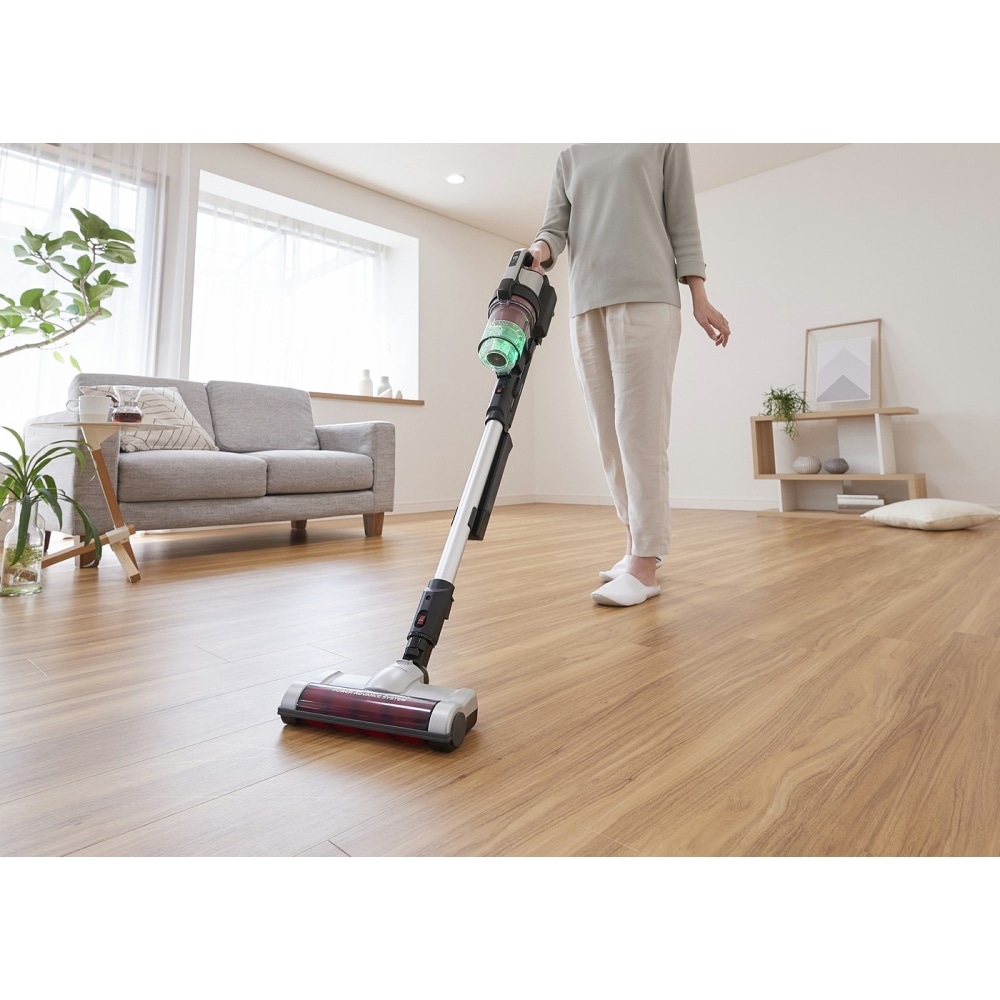 アイリスオーヤマ 充電式サイクロンスティッククリーナー パワーパイル