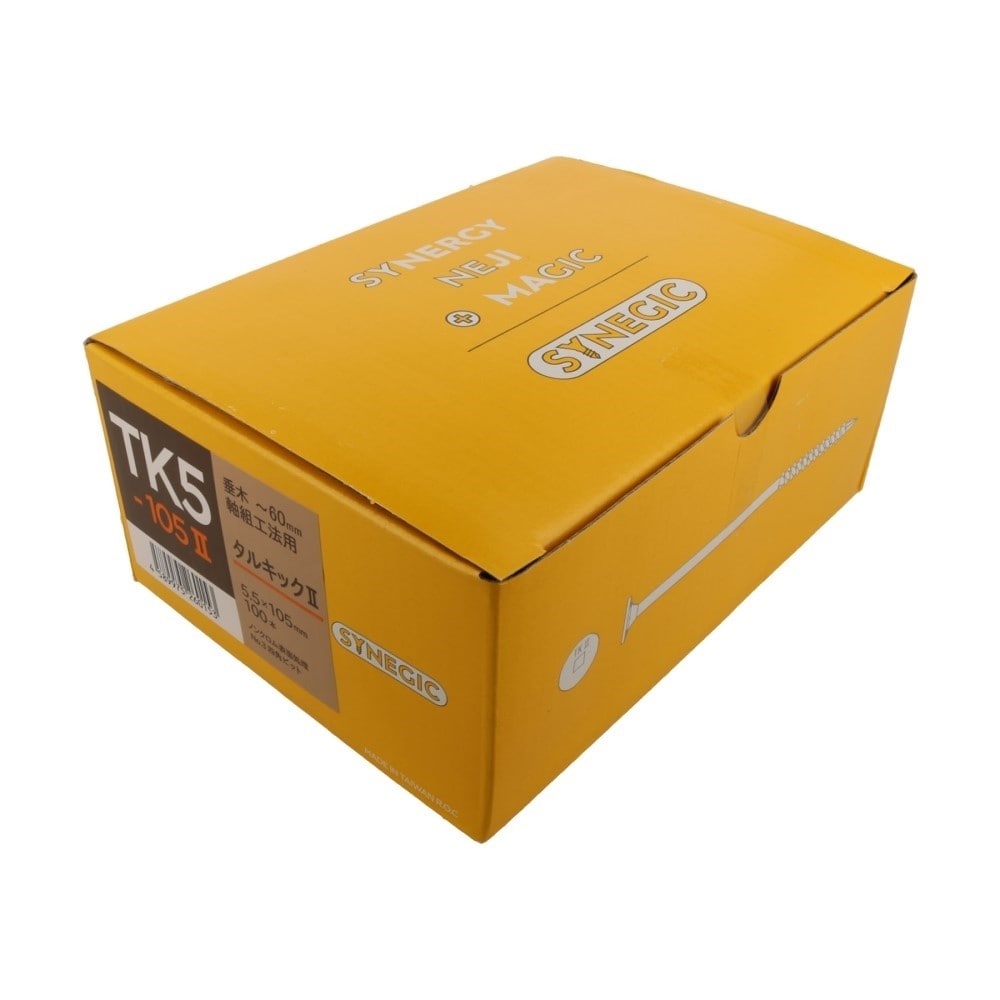 シねじック タルキック2箱 5×105 TK5－105(5×105): 木材