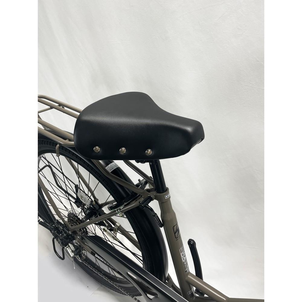 27．5型軽快車 外装6段 オートライト マットGY(マットグレー