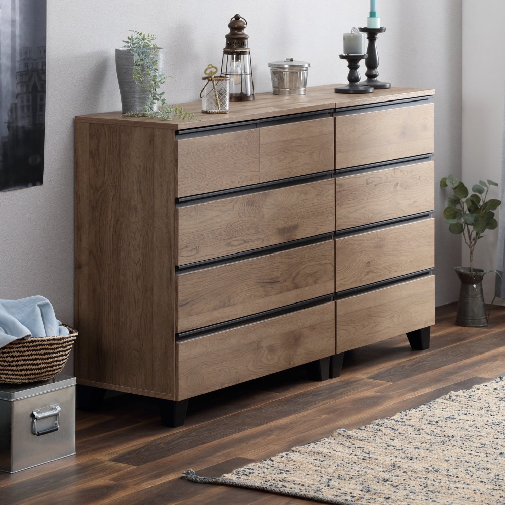 ウッドチェスト 脚付き WCHL－790 アッシュブラウン(WCHL