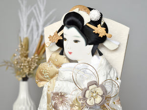 おしゃれ・かわいい・コンパクト羽子板 / 匠一好 / 刺繍10号 B – 人形