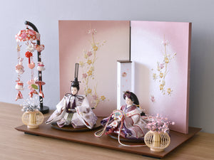 雛人形 / 小倉草園 / 紫桜雛（しおうびな） – 人形の鯉徳 オンライン