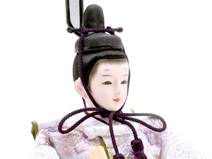 雛人形 / 小倉草園 / 紫桜雛（しおうびな） – 人形の鯉徳 オンライン